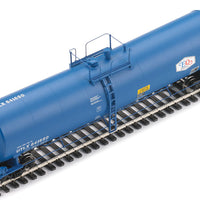 54' 23,000-Gallon Funnel-Flow Tank Car - Ready to Run -- Union Tank Car UTLX #641680 (blue, white; EQ Logo)