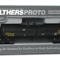 54' 23,000-Gallon Funnel-Flow Tank Car - Ready to Run -- Union Tank Car UTLX #641541 (black, yellow)