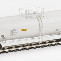 54' 23,000-Gallon Funnel-Flow Tank Car - Ready to Run -- Union Tank Car UTLX #14850 (white, black)