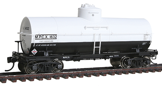 Type 21 ACF 10,000-Gallon Insulated Tank Car - Ready To Run -- MPCX #1632 (white)