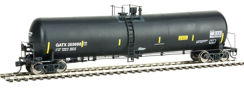 55' Trinity 30,145-Gallon Tank Car -- General American Tankcar #203698-1