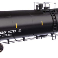55' Trinity 30,145-Gallon Tank Car - Ready to Run -- Archer-Daniels-Midland ADMX #30733 (black, white, leaf logo, yellow marks)