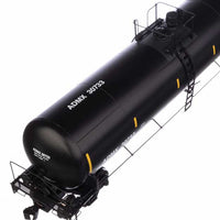 55' Trinity 30,145-Gallon Tank Car - Ready to Run -- Archer-Daniels-Midland ADMX #30733 (black, white, leaf logo, yellow marks)
