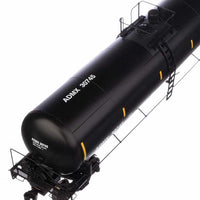 55' Trinity 30,145-Gallon Tank Car - Ready to Run -- Archer-Daniels-Midland ADMX #30745 (black, white, leaf logo, yellow marks)