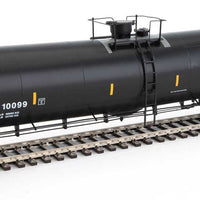 55' Trinity Modified 30,145-Gallon Tank Car - Ready to Run -- Stauffer Chemical Co. STAX #10099 (black, white, yellow conspicuity marks)