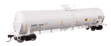 55' Trinity Modified 30,145-Gallon Tank Car - Ready to Run -- Dow Chemical DOWX #73178-2