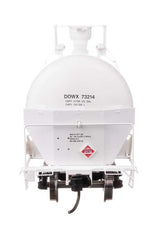 55' Trinity Modified 30,145-Gallon Tank Car - Ready to Run -- Dow Chemical DOWX #73214-4