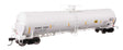 55' Trinity Modified 30,145-Gallon Tank Car - Ready to Run -- Dow Chemical DOWX #73231-1