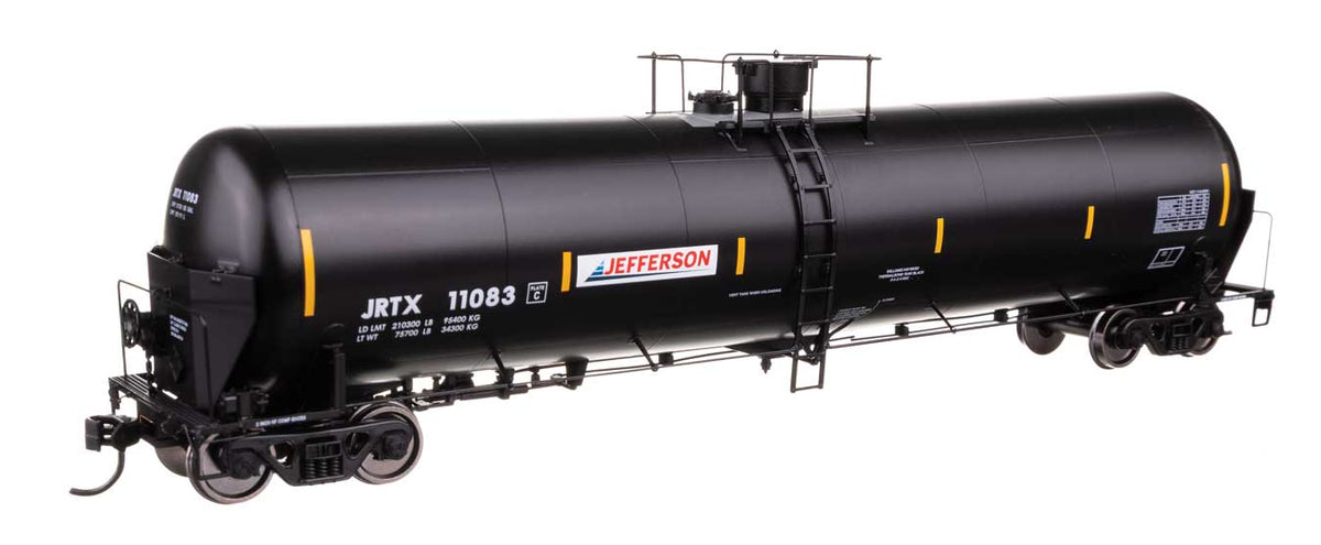 55' Trinity Modified 30,145-Gallon Tank Car - Ready to Run -- Jefferson JRTX #11083-1