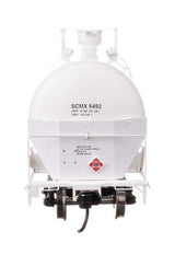 55' Trinity Modified 30,145-Gallon Tank Car - Ready to Run -- Shell Oil SCMX #6492-4