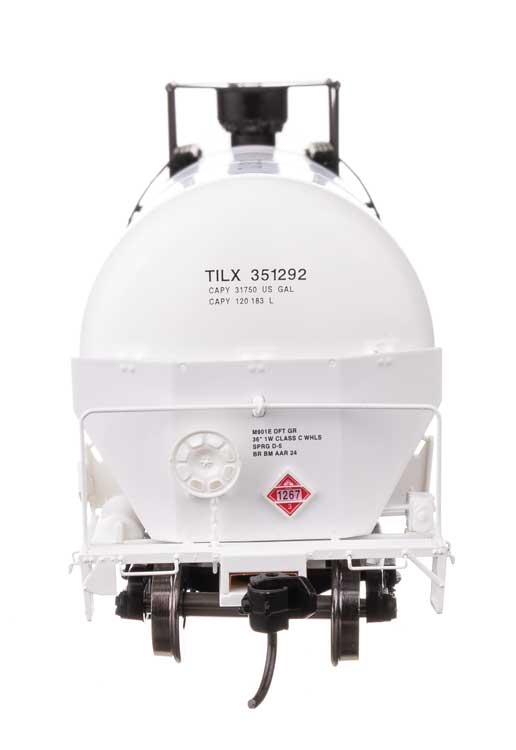 55' Trinity Modified 30,145-Gallon Tank Car - Ready to Run -- Trinity Industries Leasing TILX #351292-3