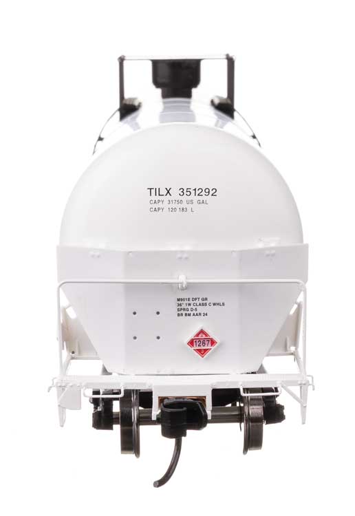 55' Trinity Modified 30,145-Gallon Tank Car - Ready to Run -- Trinity Industries Leasing TILX #351292-4