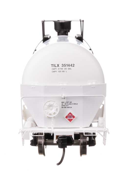 55' Trinity Modified 30,145-Gallon Tank Car - Ready to Run -- Trinity Industries Leasing TILX #351442-3