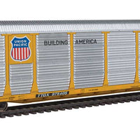 89' Thrall Bi-Level Auto Carrier - Ready To Run -- Union Pacific(R) Rack #21238, TTGX Flatcar #975405