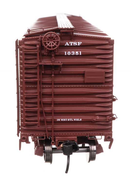50' AAR Double-Door Boxcar - Ready to Run -- Santa Fe #10351-3