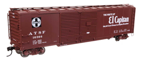 50' AAR Double-Door Boxcar - Ready to Run -- Santa Fe #10366-2