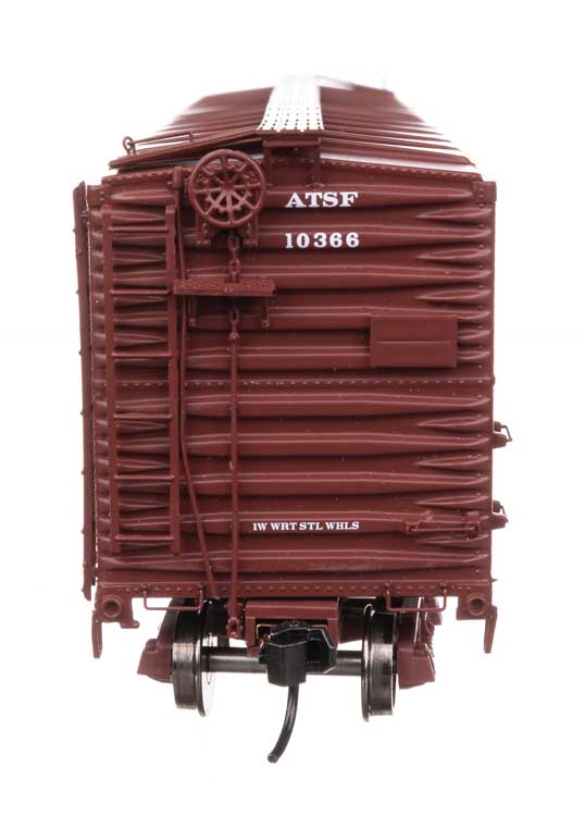 50' AAR Double-Door Boxcar - Ready to Run -- Santa Fe #10366-3