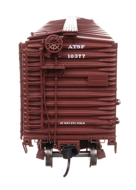 50' AAR Double-Door Boxcar - Ready to Run -- Santa Fe #10377-3