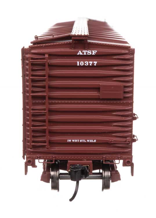 50' AAR Double-Door Boxcar - Ready to Run -- Santa Fe #10377-4