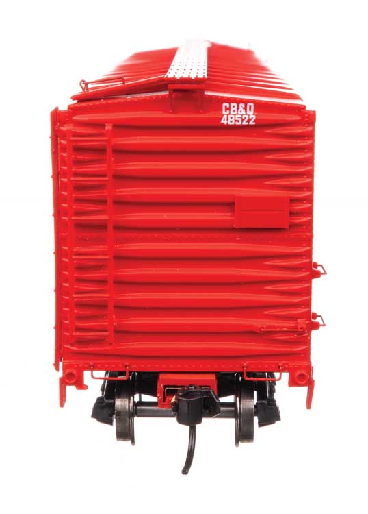 50' AAR Double-Door Boxcar - Ready to Run -- Chicago, Burlington & Quincy #48522-4