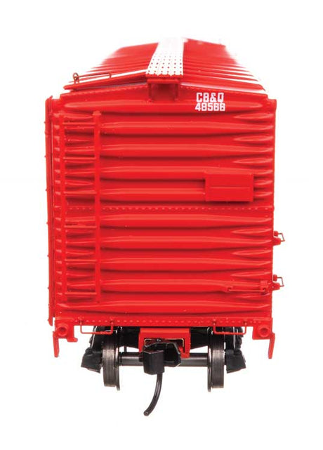 50' AAR Double-Door Boxcar - Ready to Run -- Chicago, Burlington & Quincy #48566-4