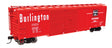 50' AAR Double-Door Boxcar - Ready to Run -- Chicago, Burlington & Quincy #48596-1