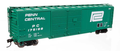 50' AAR Double-Door Boxcar - Ready to Run -- Penn Central #175198-1