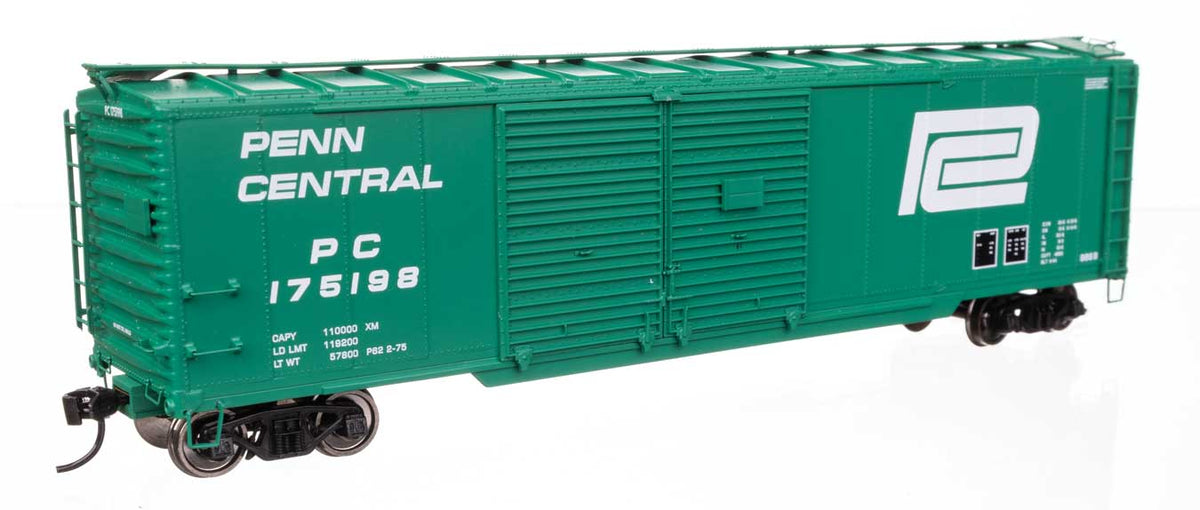50' AAR Double-Door Boxcar - Ready to Run -- Penn Central #175198-2