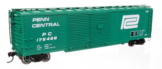 50' AAR Double-Door Boxcar - Ready to Run -- Penn Central #175468-1