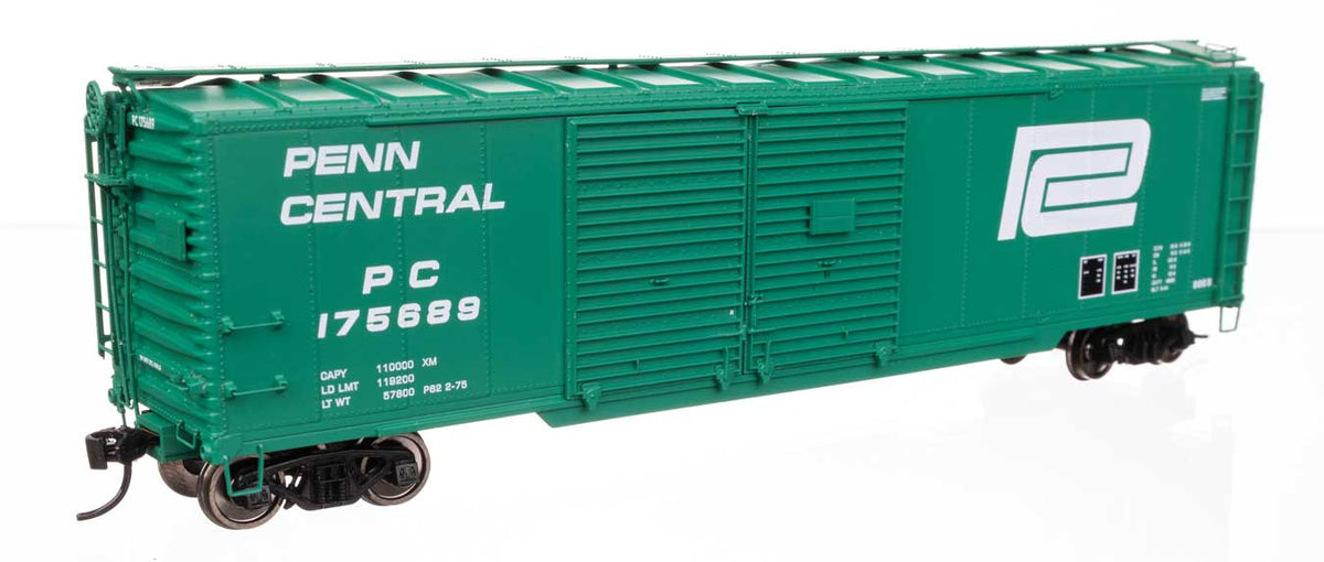 50' AAR Double-Door Boxcar - Ready to Run -- Penn Central #175689-1