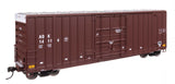 50' Gunderson Hi-Cube Paper Service Boxcar - Ready to Run -- Arkansas-Oklahoma #14114-2