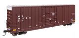 50' Gunderson Hi-Cube Paper Service Boxcar - Ready to Run -- Arkansas-Oklahoma #14118-1