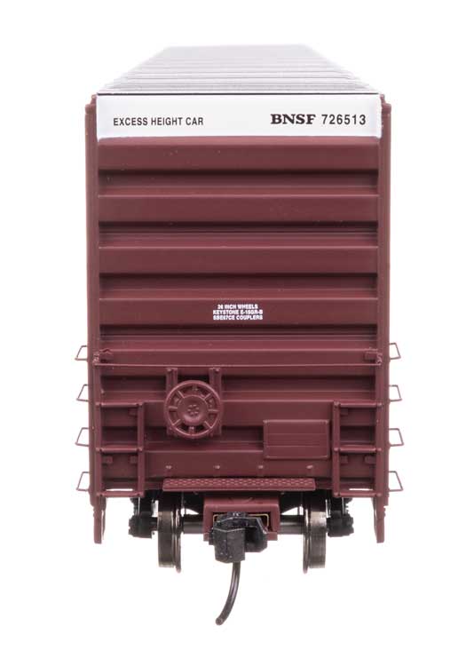 50' Gunderson Hi-Cube Paper Service Boxcar - Ready to Run -- BNSF Railway #726513-3