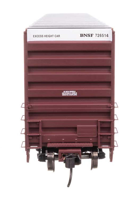 50' Gunderson Hi-Cube Paper Service Boxcar - Ready to Run -- BNSF Railway #726514-4