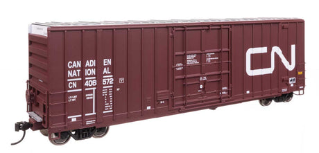 50' Gunderson Hi-Cube Paper Service Boxcar - Ready to Run -- Canadian National #406572-1