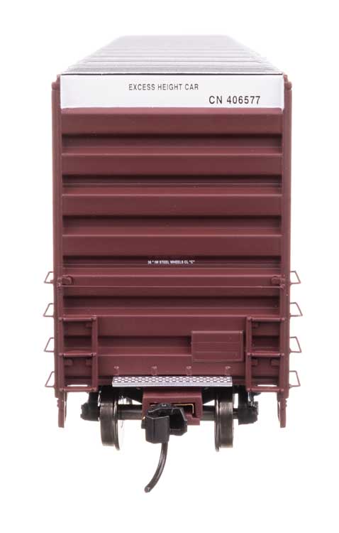50' Gunderson Hi-Cube Paper Service Boxcar - Ready to Run -- Canadian National #406577-4