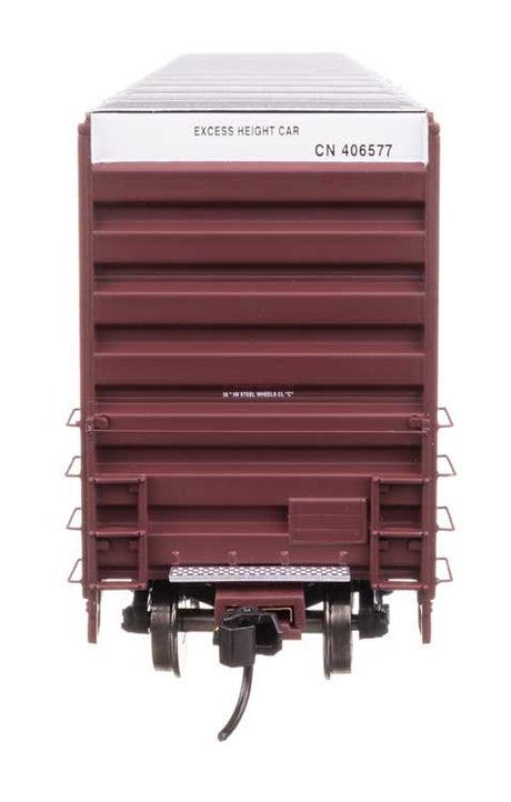 50' Gunderson Hi-Cube Paper Service Boxcar - Ready to Run -- Canadian National #406577-4