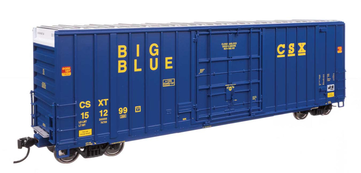 50' Gunderson Hi-Cube Paper Service Boxcar - Ready to Run -- CSX #151299-2