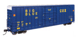 50' Gunderson Hi-Cube Paper Service Boxcar - Ready to Run -- CSX #151299-2