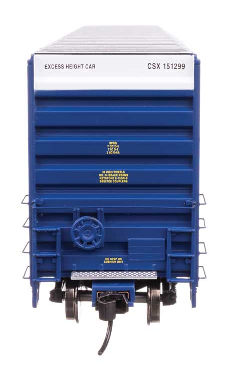 50' Gunderson Hi-Cube Paper Service Boxcar - Ready to Run -- CSX #151299-3