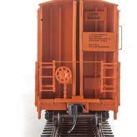 56' Thrall All-Door Boxcar - Ready to Run -- Lignum LUNX #80009 (orange, green, black)