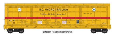 56' Thrall All-Door Boxcar - Ready to Run -- BC Hydro #508