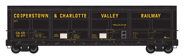 56' Thrall All-Door Boxcar - Ready to Run -- Cooperstown & Charlotte Valley #28077