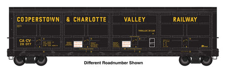 56' Thrall All-Door Boxcar - Ready to Run -- Cooperstown & Charlotte Valley #28080