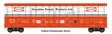 56' Thrall All-Door Boxcar - Ready to Run -- Canfor (Red) #4674