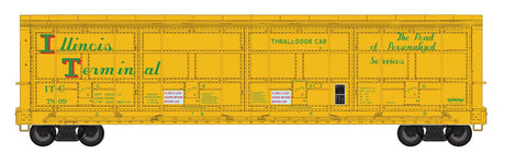 56' Thrall All-Door Boxcar - Ready to Run -- Illinois Terminal #7809