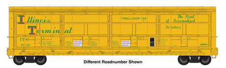 56' Thrall All-Door Boxcar - Ready to Run -- Illinois Terminal #7870