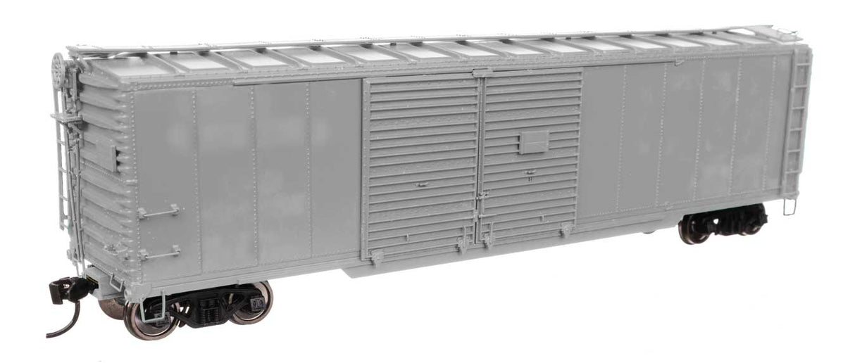 50' AAR Double-Door Boxcar - Ready to Run -- Undecorated