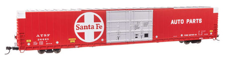 86' Pullman-Standard Double-Door Hi-Cube Boxcar - Ready to Run -- Santa Fe #36693-1