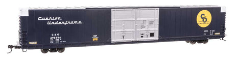 86' Pullman-Standard Double-Door Hi-Cube Boxcar - Ready to Run -- Chesapeake & Ohio #493994-2